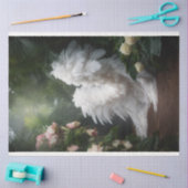 Een witte engel serie ontwerp 11 tissuepapier (Craft)