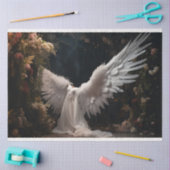 Een witte engel serie ontwerp 12 tissuepapier (Craft)