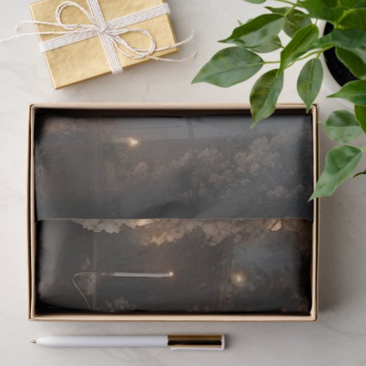 Een witte engel serie ontwerp 1 tissuepapier (Geschenk)