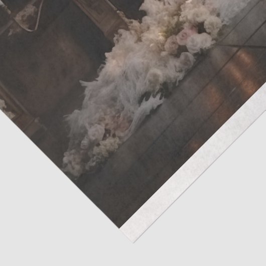 Een witte engel serie ontwerp 1 tissuepapier (Detail)