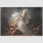 Een witte engel serie ontwerp 2 tissuepapier (Voorkant)