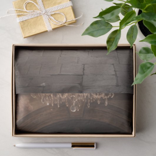 Een witte engel serie ontwerp 5 tissuepapier (Geschenk)