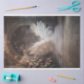 Een witte engel serie ontwerp 5 tissuepapier (Craft)