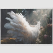 Een witte engel serie ontwerp 8 tissuepapier (Voorkant)