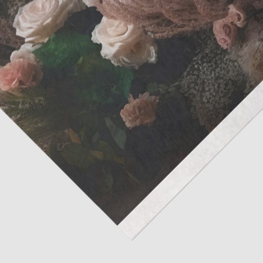 Een witte engel serie ontwerp 9 tissuepapier (Detail)