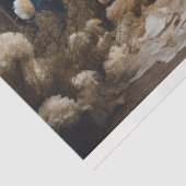 Een witte engelserie ontwerp 6 tissuepapier (Detail)