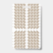 Een witte gelijkzijdige driehoek in het midden van badge (Achterkant)