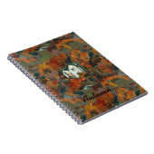 Een Witte Huis en Najaarsbomen Notitieboek (Rechterzijde)