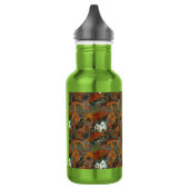 Een Witte Huis en Najaarsbomen Waterfles (Links)