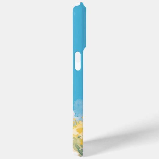 Een witte konijnenweide Case-Mate iPhone case (Achterkant / Rechts)