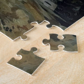 Een witte leeuw puzzel (Zijkant)