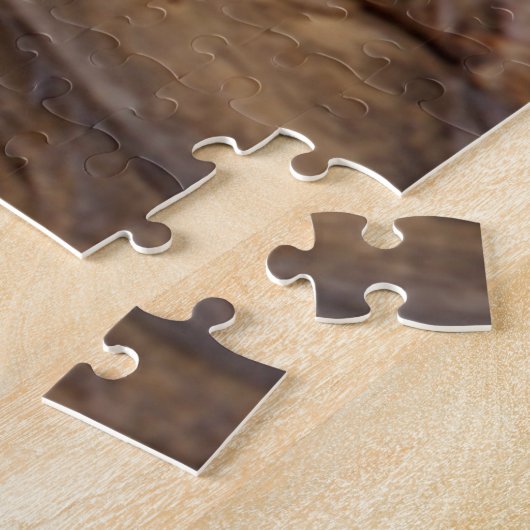 Een witte slang legpuzzel (Zijkant)