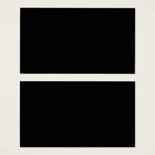 Een witte volle maan schijnt helder tegen een donk visitekaartje (Voorkant /achterkant)