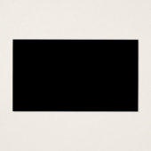 Een witte volle maan schijnt helder tegen een donk visitekaartje (Voorkant)