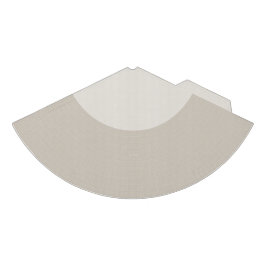 Een witte vorm geoptimaliseerd in ontwerp, met een feesthoedjes