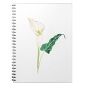 eén witte waterverf notitieboek (Voorkant)