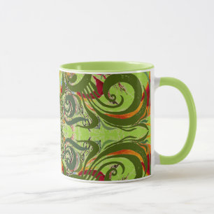 Een WK met volkskunst Mok