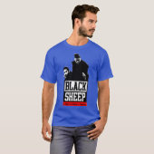 Een wolf in schaapskleren retro t-shirt (Voorkant volledig)