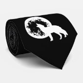 Een Wolf Moon Stropdas (Opgerold)