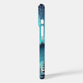 Een wolf onder de maan Case-Mate iPhone case (Achterkant / Links)