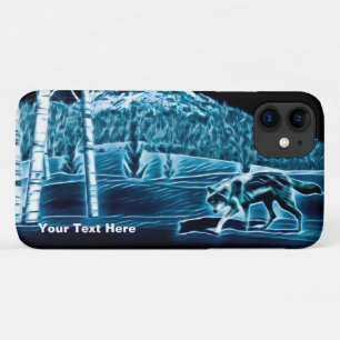 Een wolf op sneeuw Case-Mate iPhone case