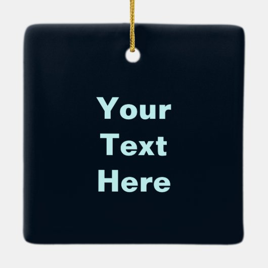 Een wolf op sneeuw - Groeten van het seizoen Keramisch Ornament (Achterkant)