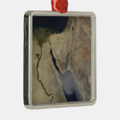 Een wolk bruin stof uit Saudi-Arabië Metalen Ornament (Rechts)