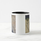 Een wolk bruin stof uit Saudi-Arabië Mok (Midden)