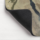 Een wolk bruin stof uit Saudi-Arabië Muismat (Hoek)