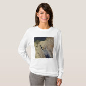 Een wolk bruin stof uit Saudi-Arabië T-shirt (Voorkant volledig)