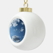 Een wolk keramische bal ornament (Rechts)