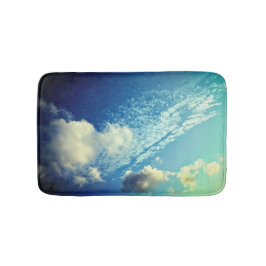 Een wolkenkrabber badmat