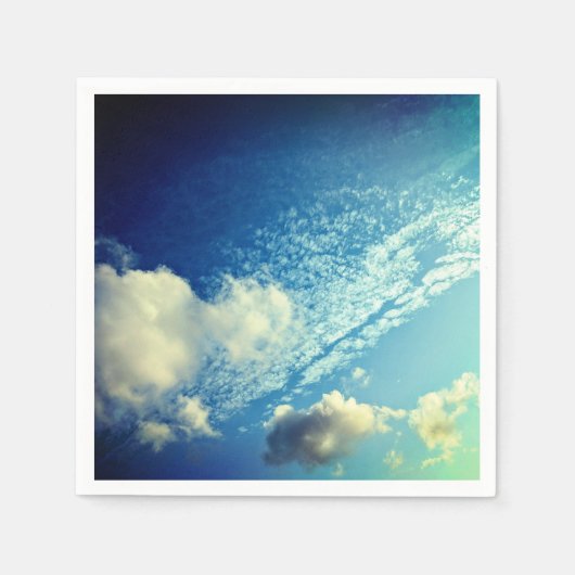 Een wolkenkrabber servet (Voorkant)