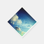 Een wolkenkrabber servet (Hoek)