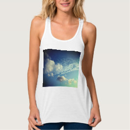 Een wolkenkrabber tanktop