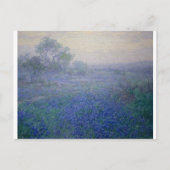 "Een wollige dag blauwbonnetjes nabij San Antonio" Briefkaart (Voorkant)