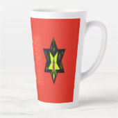 Een Womans Beauty berichtgedicht functie Latte Mok (Rechts)