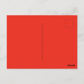 Een Womans Beauty-berichtgedicht inspireert Briefkaart (Achterkant)