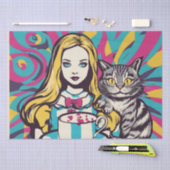 Een Wonderland Popart Decoupage Paper Tissuepapier (Craft)