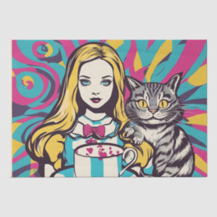Een Wonderland Popart Decoupage Paper Tissuepapier