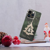 Een Wooden Kerstboom Iphone-draagtassen Case-Mate iPhone Case