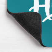 Eén woord dat 'Hope Cursive Calligrafie' zegt Muismat (Hoek)