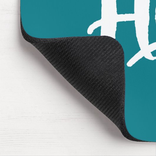 Eén woord dat 'Hope Cursive Calligrafie' zegt Muismat (Hoek)