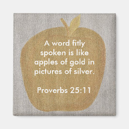 Een woord dat kort wordt gesproken is als Appels v Magneet