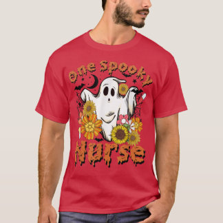 Een woordelijke zuster, Halloween Nurse, Funny Nur T-shirt