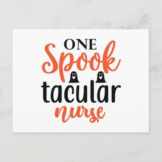 Eén woordhoekige zuster briefkaart (Voorkant)