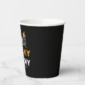 Eén woordvoerder mam Halloween Matching Family Cus Papieren Bekers (Links)