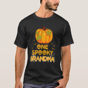 Een woordy oma Funny Family Halloween Matching T-shirt