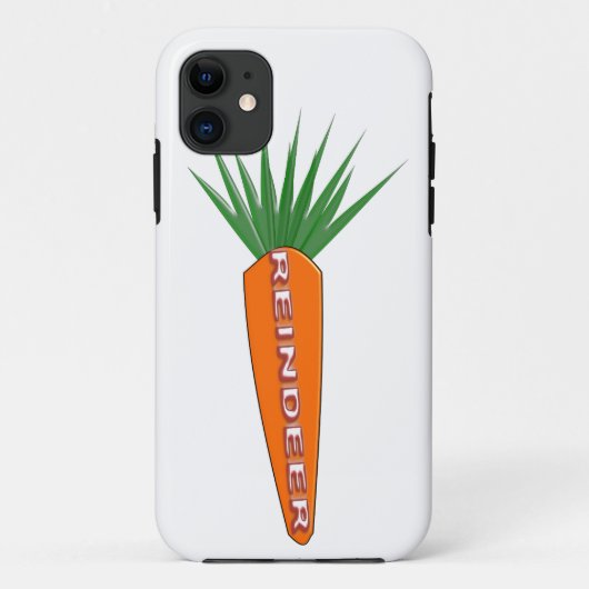 Een wortel voor de iPhone voor kerstrenrennen Case-Mate iPhone Case (Achterkant)