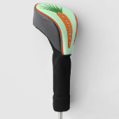 Een wortel voor het Hoesje met de kerstrendierbest Golfheadcover (Schuin)